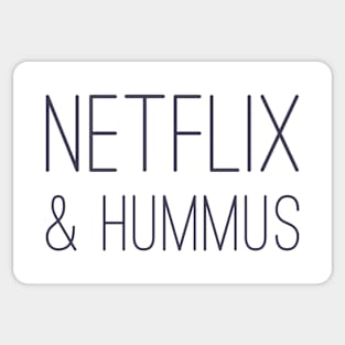 VeganZen | Netflix & Hummus Sticker